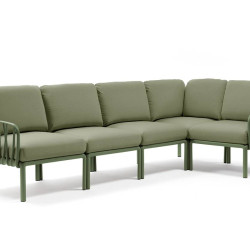 Модульний диван Komodo 5 Agave Giungla Sunbrella