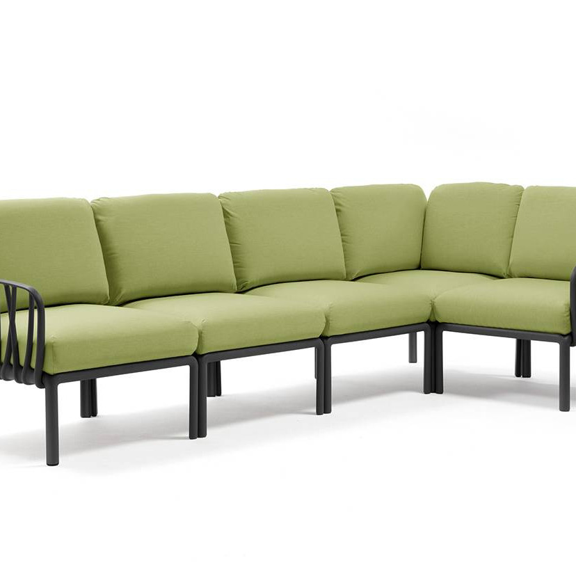 Модульний диван Komodo 5 Antracite Avacado Sunbrella