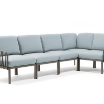 Модульний диван Komodo 5 Tortora Ghiaccio Sunbrella