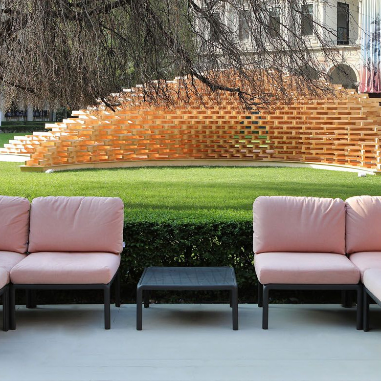 Модуль Komodo Elemento Angolo Bianco Adriatic Sunbrella