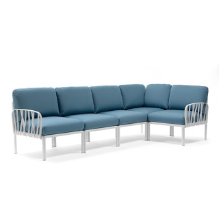 Модульний диван Komodo 5 Bianco Adriatic Sunbrella