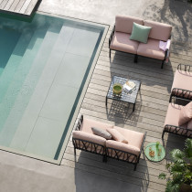 Модульний диван Komodo 5 Bianco Rosa Quarzo