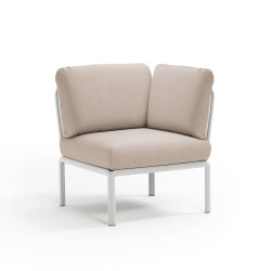 Модуль Komodo Elemento Angolo Bianco Canvas Sunbrella