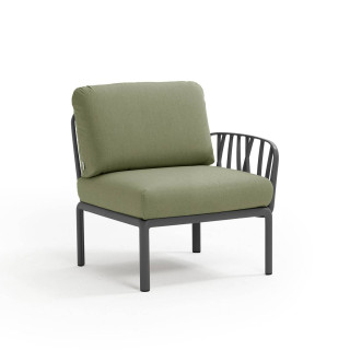 Модуль Komodo Elemento Terminale DX/SX Antracite Giungla Sunbrella