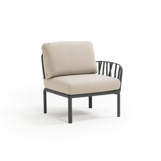 Модуль Komodo Elemento Terminale DX/SX Antracite Tech Panama