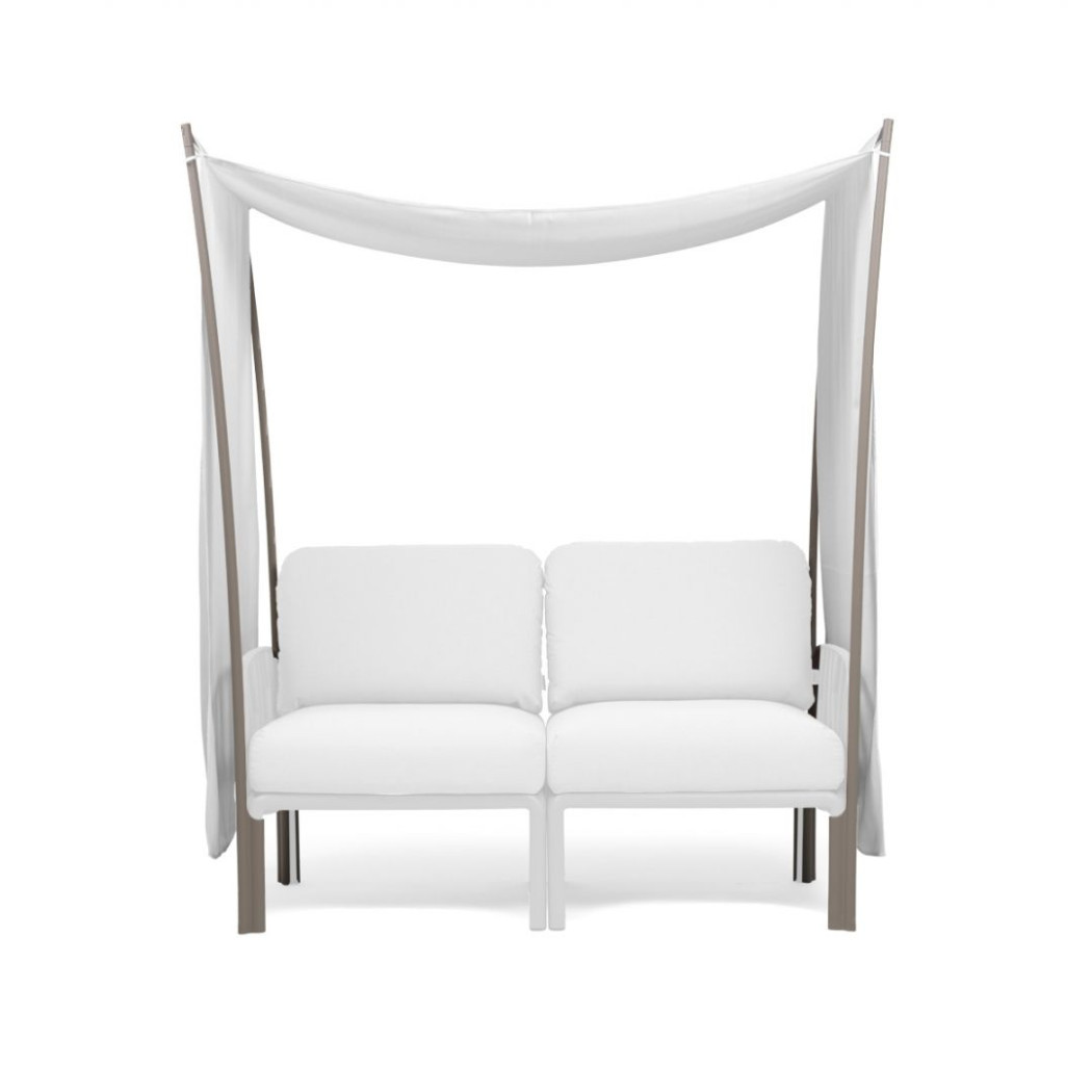 Балдахін Komodo Ombra 2 Tortora Velo White