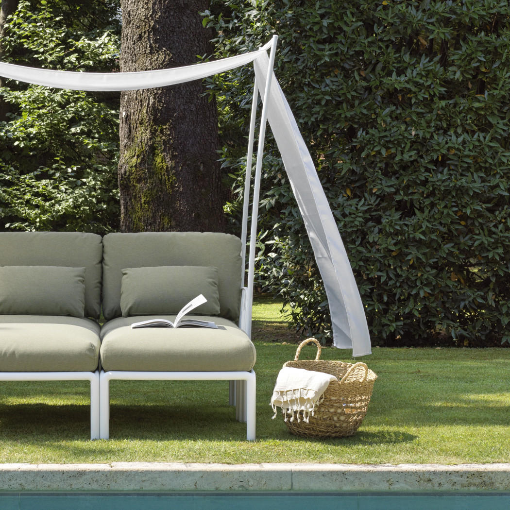 Балдахін Komodo Ombra 3 Antracite Velo White