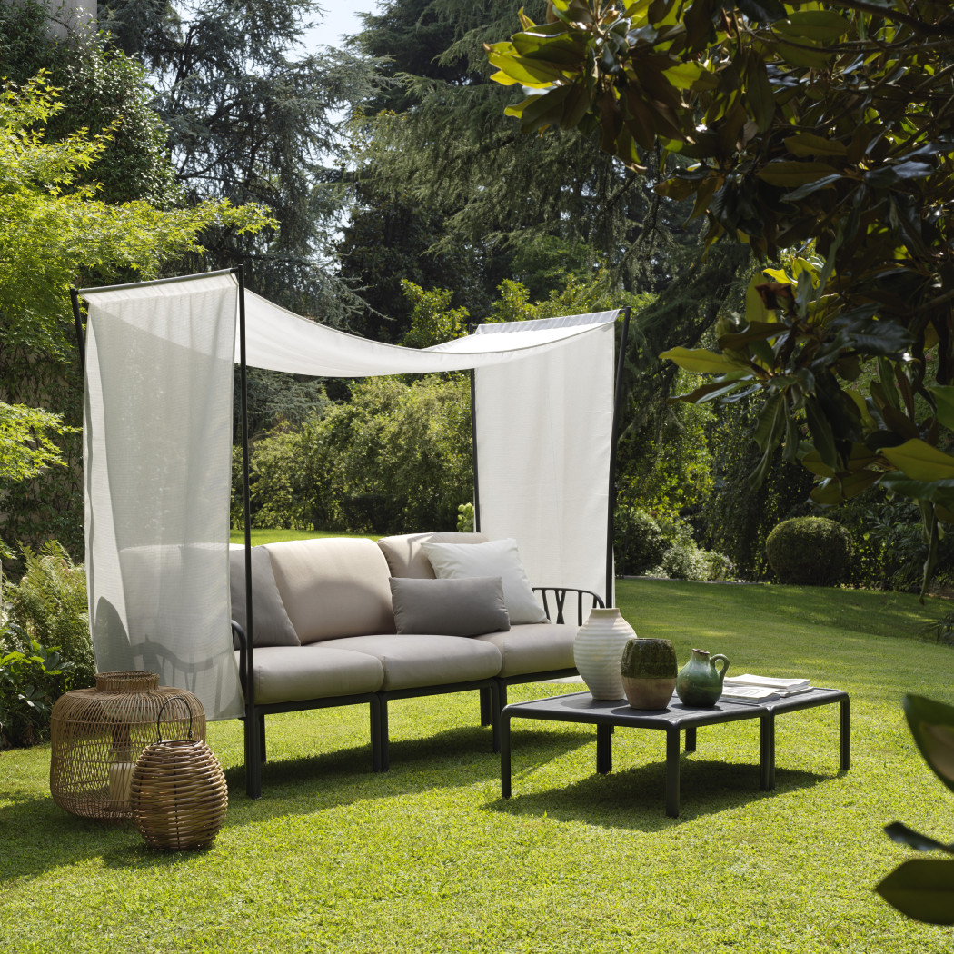 Балдахін Komodo Ombra 3 Antracite Velo White