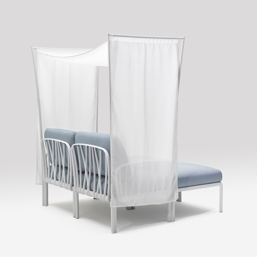 Балдахін Komodo Ombra 3 Antracite Velo White