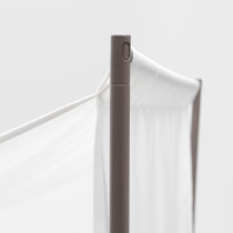 Балдахін Komodo Ombra 3 Antracite Velo White