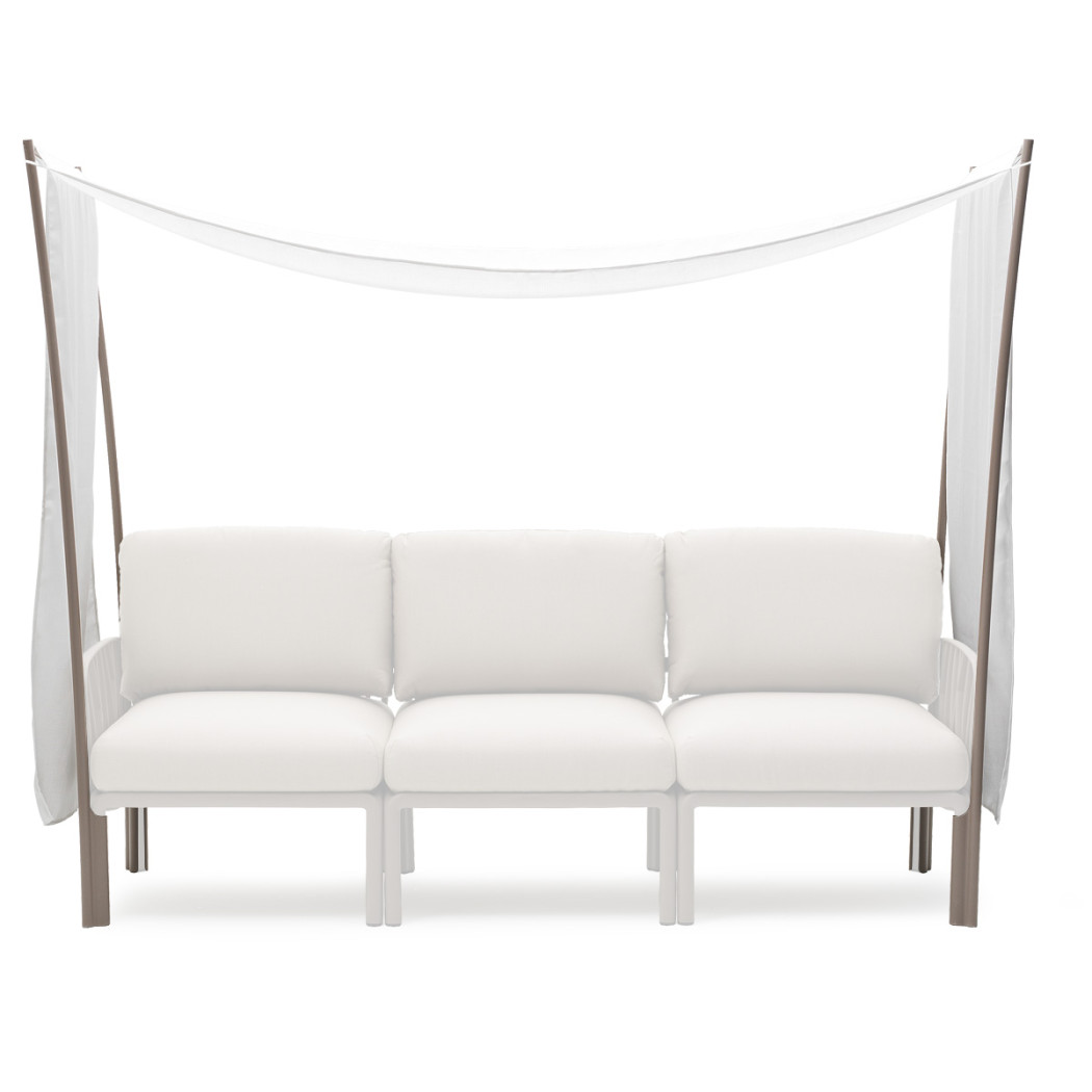 Балдахін Komodo Ombra 3 Tortora Velo White