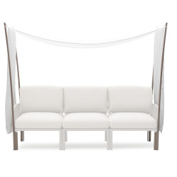 Балдахін Komodo Ombra 3 Tortora Velo White