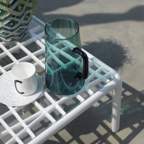 Кавовий столик Komodo Tavolino Vetro Bianco