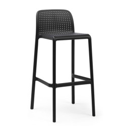 Барний стілець Lido Antracite