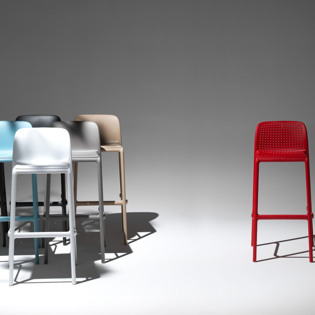 Барний стілець Lido Bianco