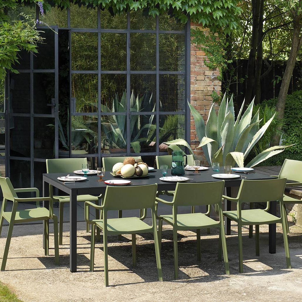 Стiл Rio Alu 210 Fix Tortora Vern Tortora