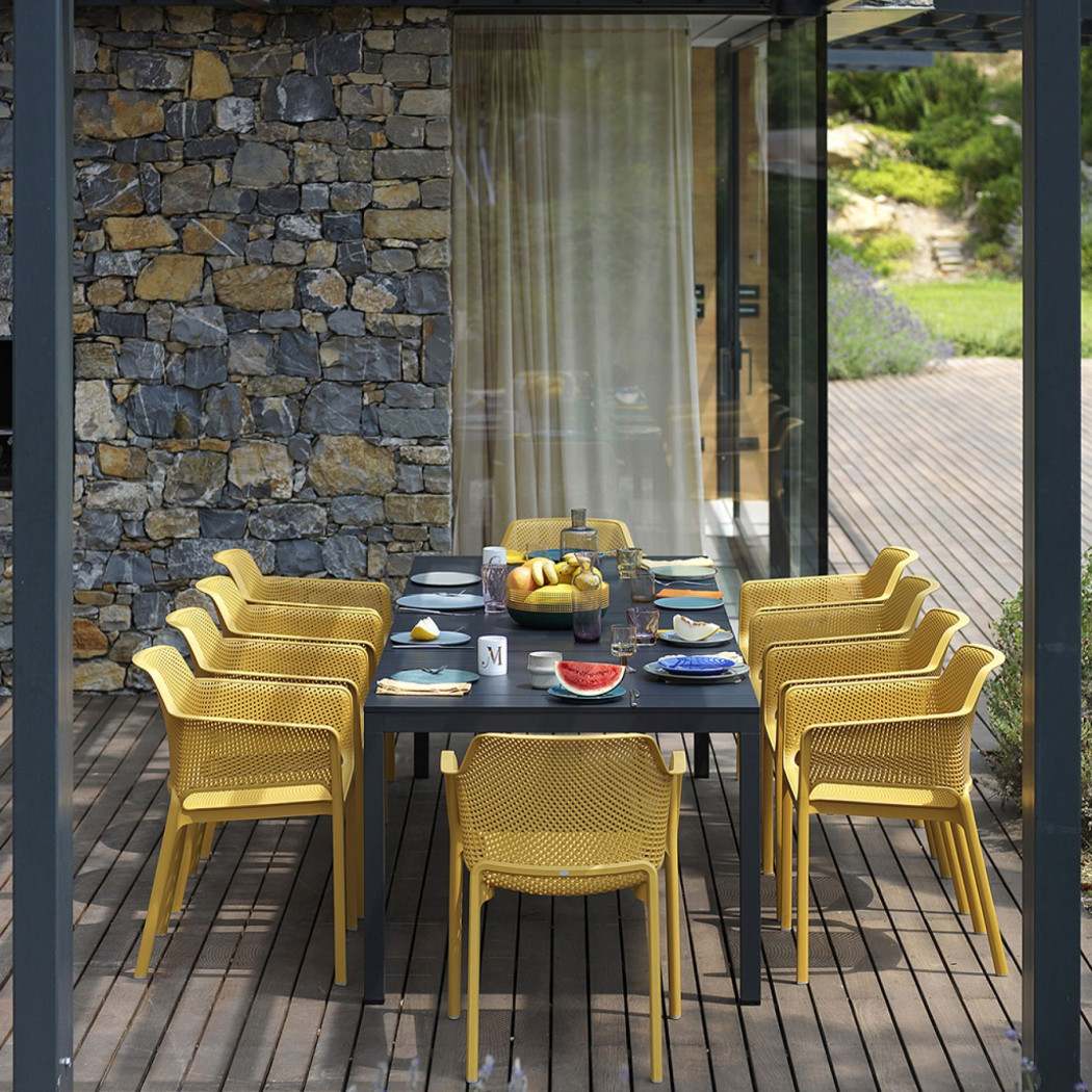 Стiл Rio Alu 210 Extensible Bianco Vern Bianco