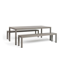Лавка Rio Bench Alu Tortora