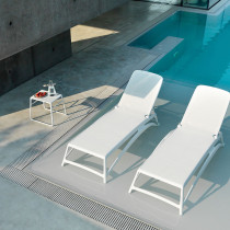Шезлонг Atlantico Bianco Bianco