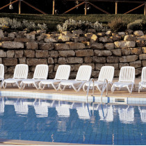 Шезлонг Tropico Bianco