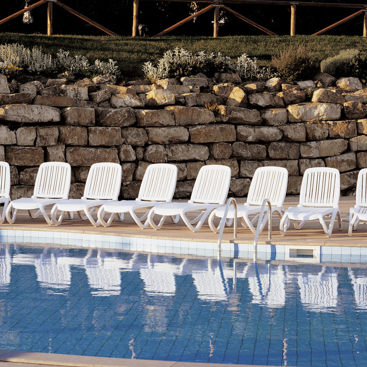 Шезлонг Tropico Bianco