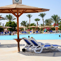 Шезлонг Omega Bianco Blu