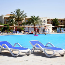 Шезлонг Omega Bianco Blu