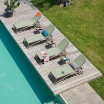 Шезлонг Atlantico Tortora Deserto