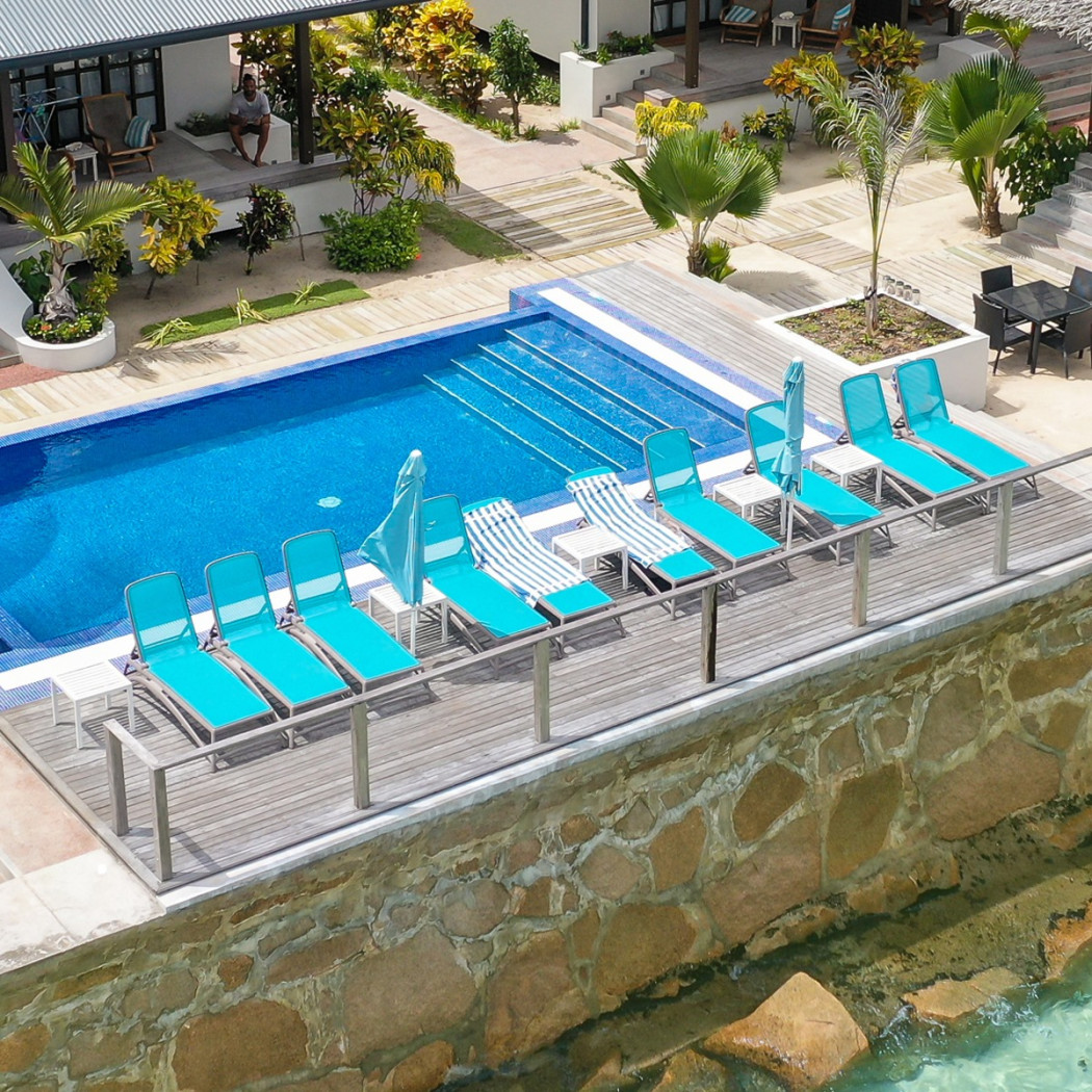 Шезлонг Atlantico Tortora Celeste