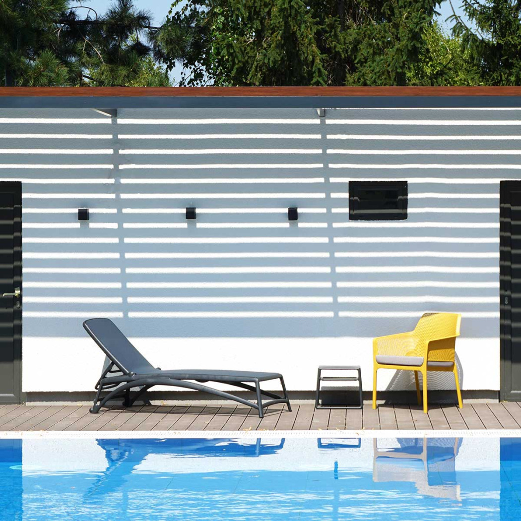 Шезлонг Atlantico Antracite Antracite