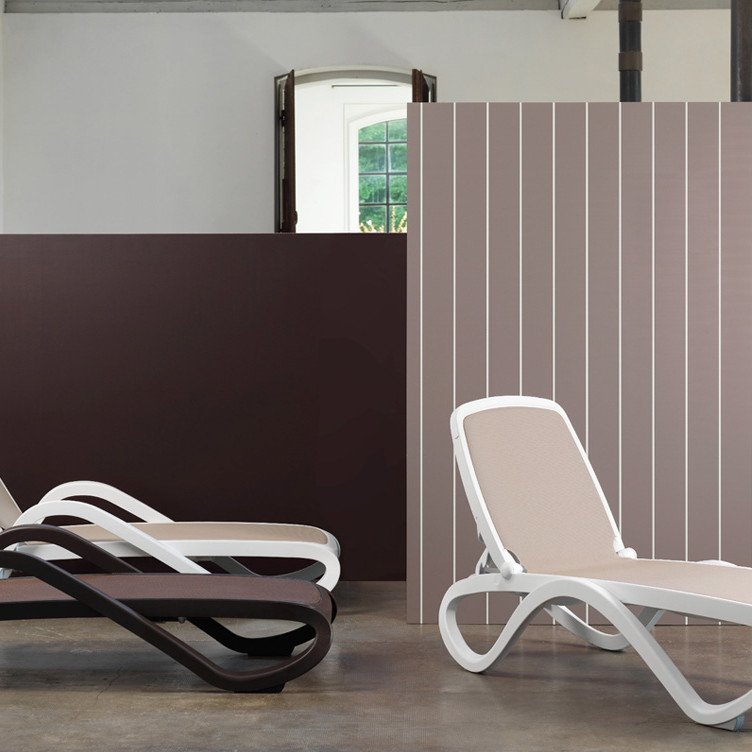 Шезлонг Alfa Bianco Bianco