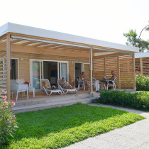 Шезлонг Alfa Bianco Tortora