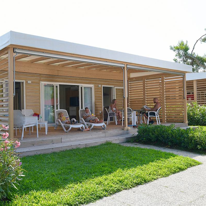 Шезлонг Alfa Bianco Tortora