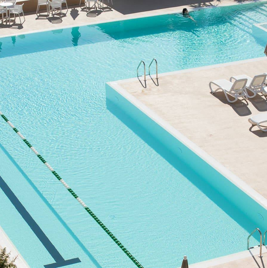 Шезлонг Omega Bianco Bianco