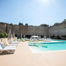 Шезлонг Omega Bianco Bianco