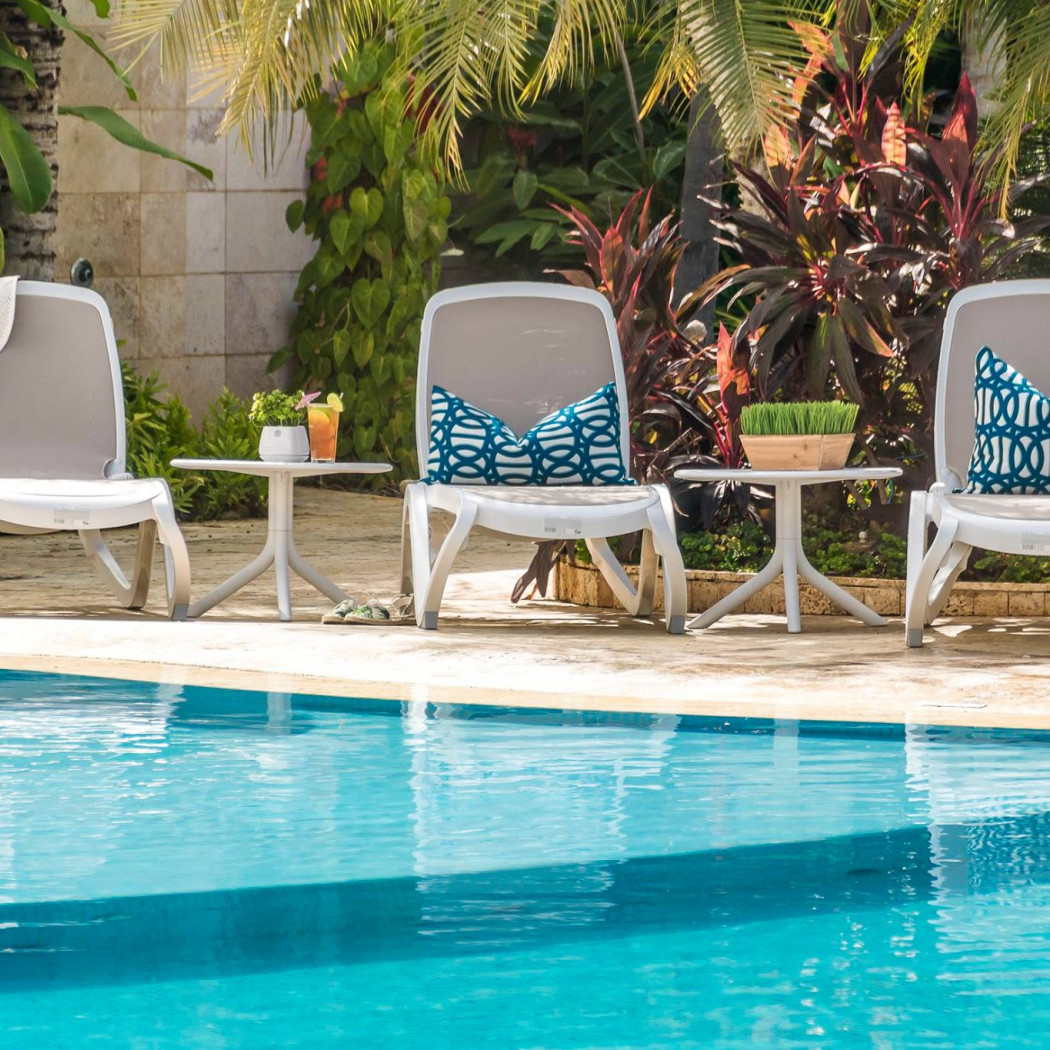 Шезлонг Omega Bianco Beige