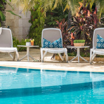 Шезлонг Omega Bianco Beige