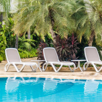 Шезлонг Omega Bianco Beige