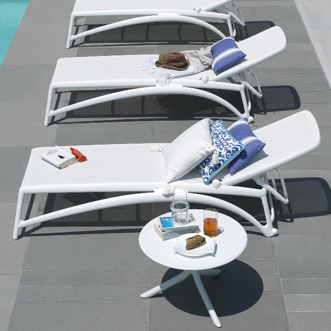 Шезлонг Atlantico Bianco Bianco