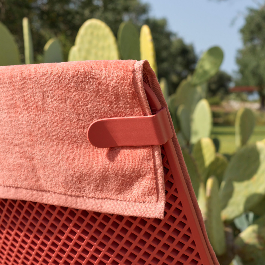 Рушник Telo Mare Net Lounge Senape