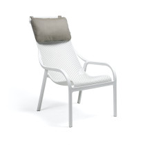 Подушка Poggiatesta Net Lounge Grigio Sunbrella