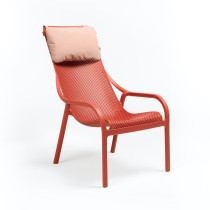 Подушка Poggiatesta Net Lounge Roza Quarzo