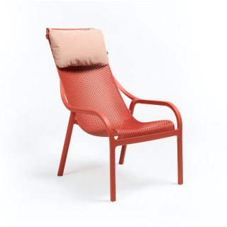 Подушка Poggiatesta Net Lounge Roza Quarzo