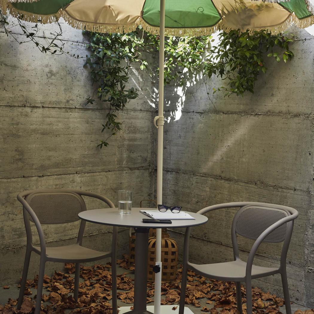 Парасолька New Toscana Ø2м Olivo Sand з базою Bond 35