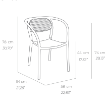 Стілець Noon Pearl