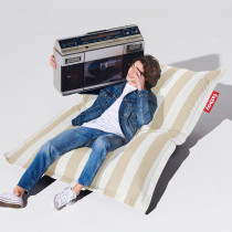 Крісло-мішок Original Outdoor Stripe Sandy Beige