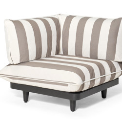 Модуль Paletti Corner Seat Stripe Cacao (RIGHT)