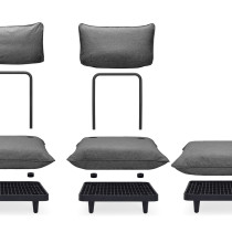 Модуль Paletti Corner Seat Rock Grey