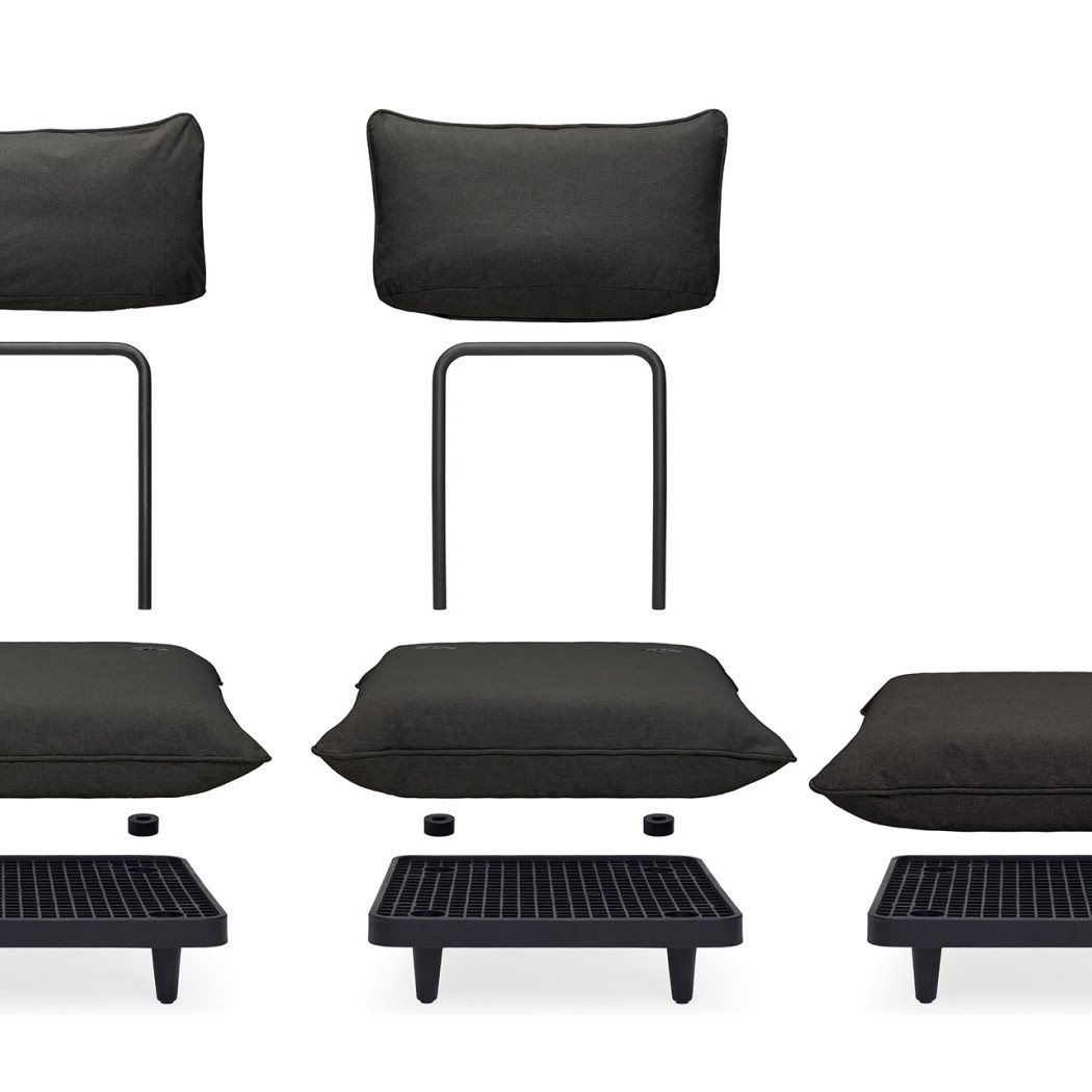 Модуль Paletti Seat Stripe Cacao