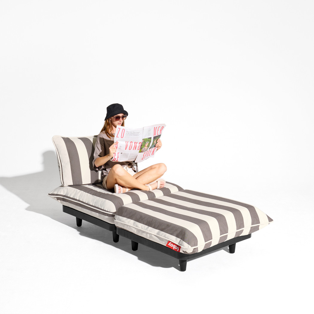 Крісло Paletti Lounge Chair Stripe Cacao